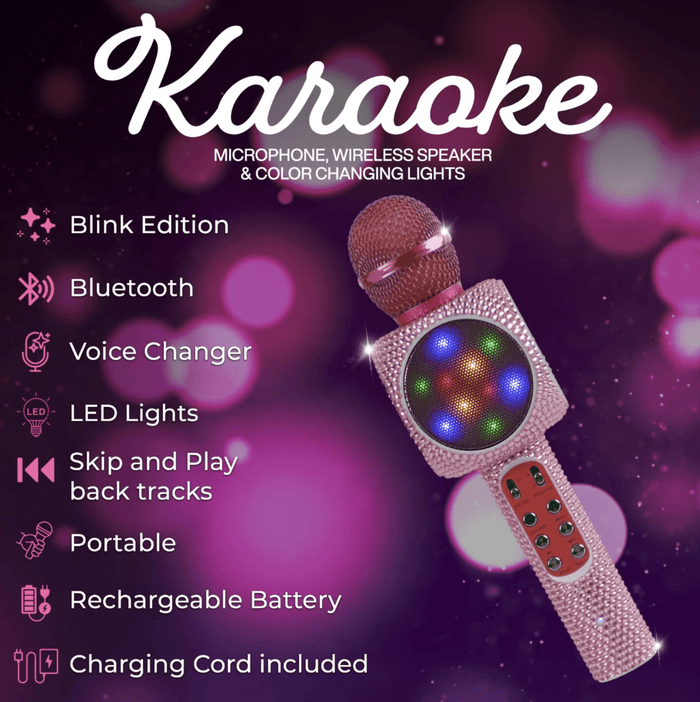 Micro karaoké bluetooth enfants adultes fête