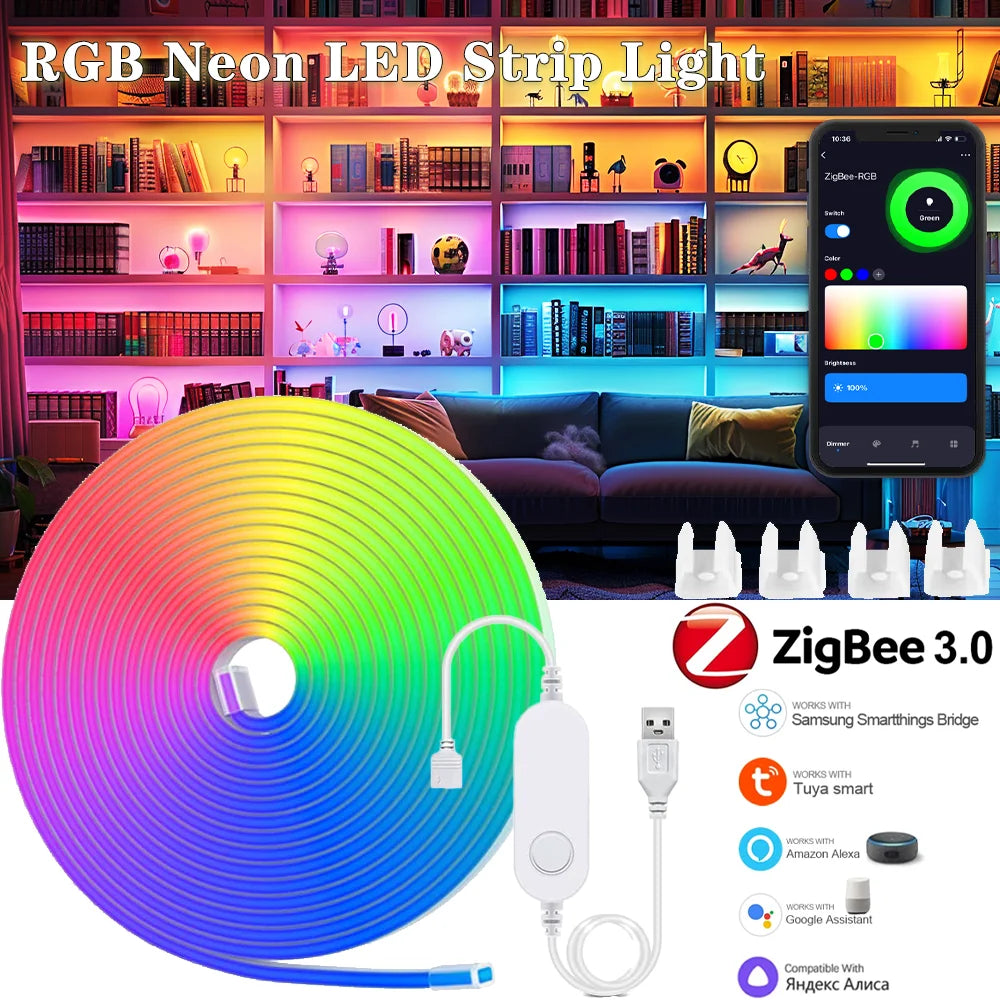 Ruban LED RGB - vue principale