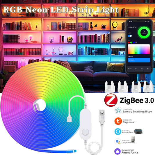Ruban LED RGB - vue principale