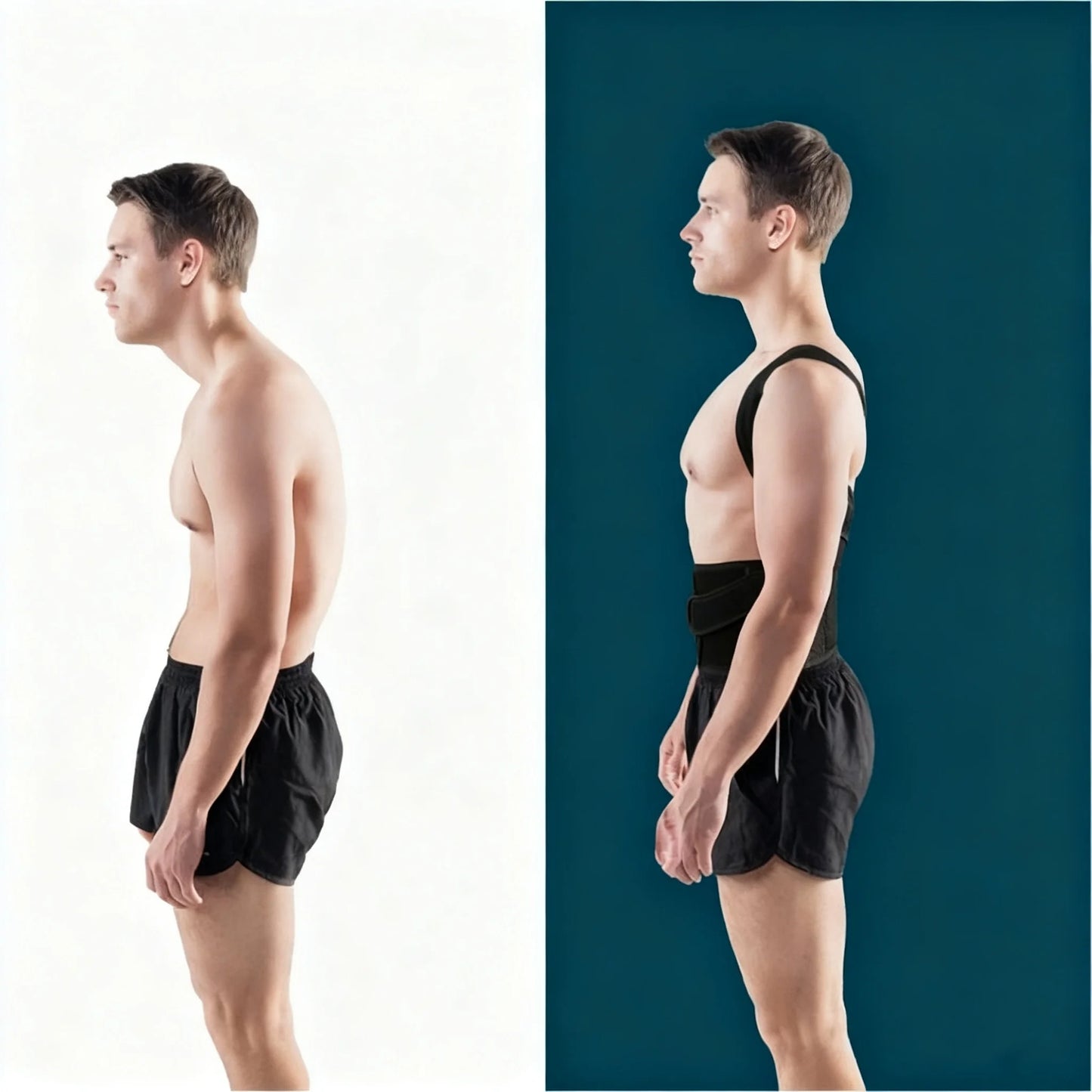 Correcteur de Posture ErgoFlex Pro - porté